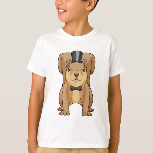 Eekhoorn als bruidegom met pak t-shirt (Voorkant)