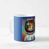 eekhoorn astronaut koffiemok (Voorkant links)
