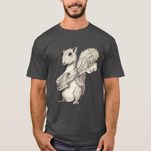 Eekhoorn Baars T-shirt (Voorkant)