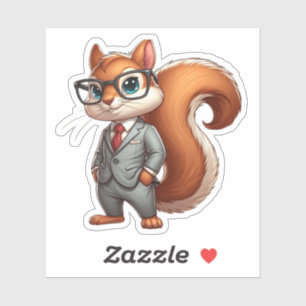 Eekhoorn, baas eekhoorn sticker