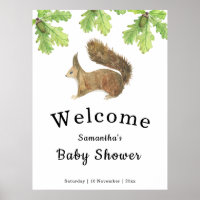 Eekhoorn Baby shower Welkom