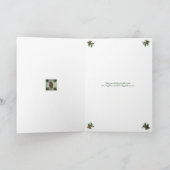 Eekhoorn Baby's Kerst Wenskaart Kaart (Binnen)