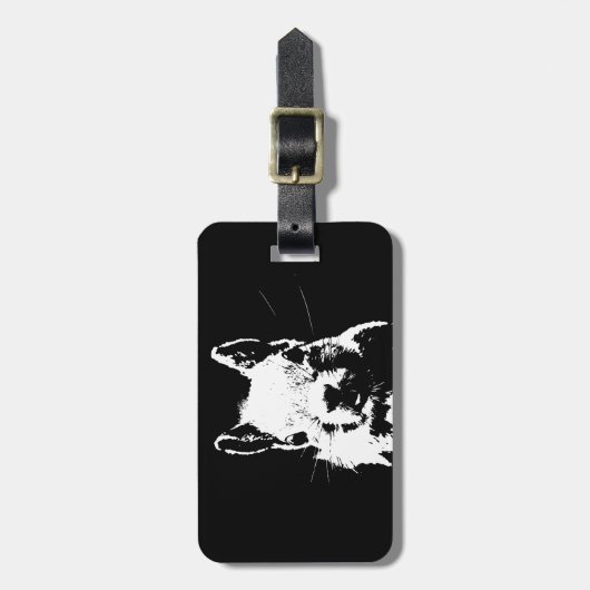 eekhoorn bagagelabel (Voorkant verticaal)