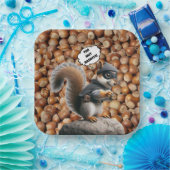 Eekhoorn Bandit Funny Eekhoorn Papier Bord (Feest)