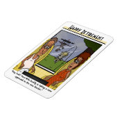 Eekhoorn Bewijs Pensioen Grote Magnet Magneet (Linkerzijde)