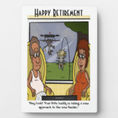 Eekhoorn Bewijs Pensioen Plaque Fotoplaat (voorkant)