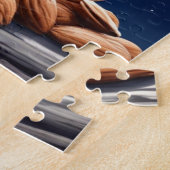 Eekhoorn bij nacht legpuzzel (Zijkant)