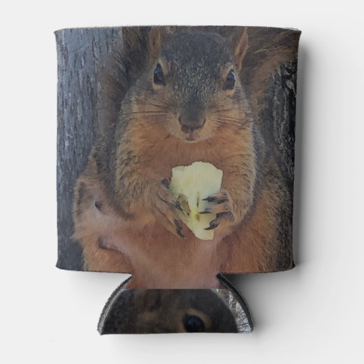 eekhoorn blikjeskoeler (Voorkant)