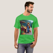Eekhoorn Boer Roadside Stand T-shirt (Voorkant volledig)