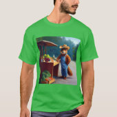 Eekhoorn Boer Roadside Stand T-shirt (Voorkant)