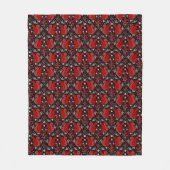 Eekhoorn Bos Bosgrond Patroon Fleece Deken (Voorkant)