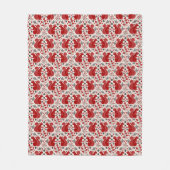 Eekhoorn Bos Bosgrond Patroon Fleece Deken (Voorkant)
