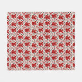 Eekhoorn Bos Bosgrond Patroon Fleece Deken (Voorkant (Horizontaal))
