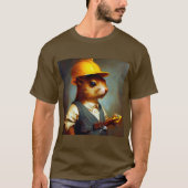 Eekhoorn Bouwvoorman T-shirt (Voorkant)