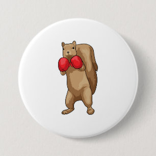 Eekhoorn Boxer Bokshandschoenen Ronde Button 7,6 Cm