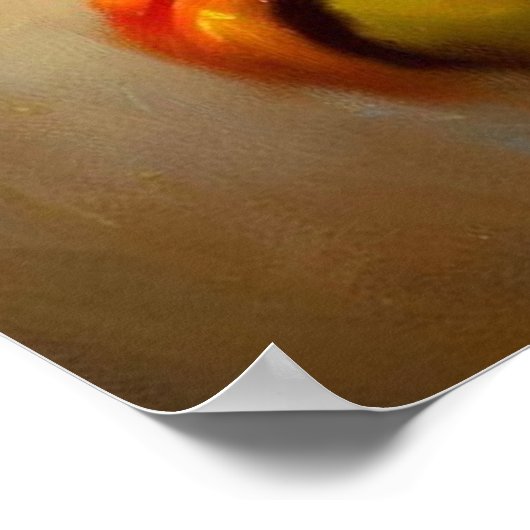 Eekhoorn brandweerman poster (Hoek)