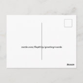 eekhoorn briefkaart (Achterkant)