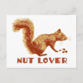 eekhoorn briefkaart (Voorkant)