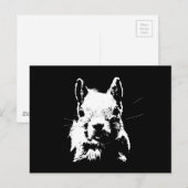 eekhoorn briefkaart (Voorkant / Achterkant)