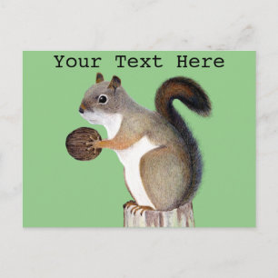 eekhoorn briefkaart