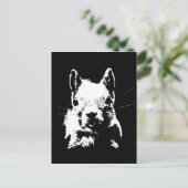 eekhoorn briefkaart (Staand voorkant)