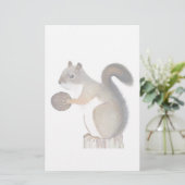 eekhoorn briefpapier (Staand voorkant)