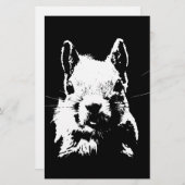 eekhoorn briefpapier (Voorkant / Achterkant)