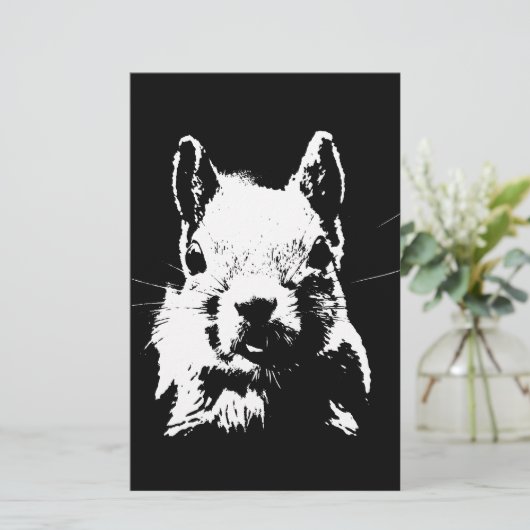 eekhoorn briefpapier (Staand voorkant)