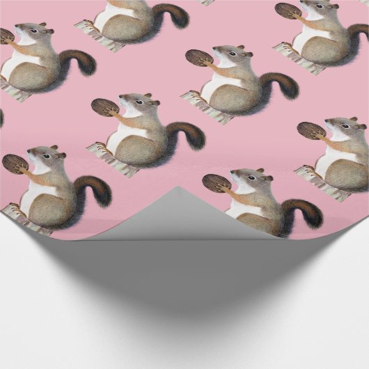 eekhoorn cadeaupapier (Hoek)