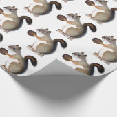eekhoorn cadeaupapier (Hoek)