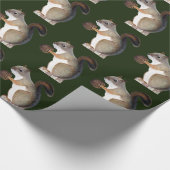 Eekhoorn Cadeaupapier (Hoek)