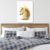 eekhoorn canvas afdruk (Insitu (Slaapkamer))