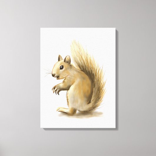 eekhoorn canvas afdruk (Voorkant)