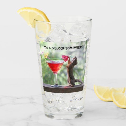 Eekhoorn Cocktailglas Glas (Voorkant ijs)
