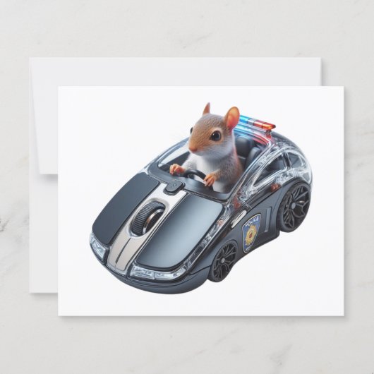 Eekhoorn Cop in Actie: Stop of ik zal je klikken! (Voorkant)