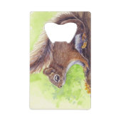 eekhoorn creditkaart flessenopener (Voorkant)
