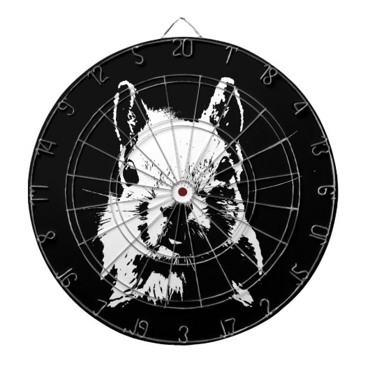 eekhoorn dartbord (Voorkant)