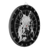 eekhoorn dartbord (Voorkant Links)