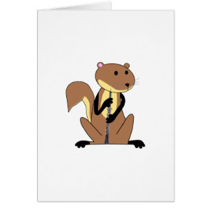 Eekhoorn De oboe afspelen