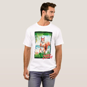 Eekhoorn "De zomer komt eraan!" T-shirt