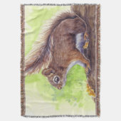 eekhoorn deken (Voorkant Verticaal)