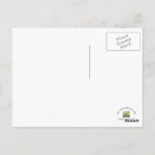 Eekhoorn die de BinnenDoos van het Hart, de Briefkaart (Achterkant)