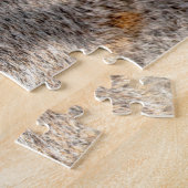 Eekhoorn die een noot eet legpuzzel (Zijkant)