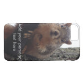 Eekhoorn die je telefoontas bekijkt Case-Mate iPhone case (Achterkant (Horizontaal))