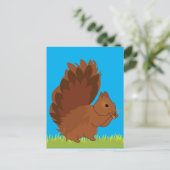 Eekhoorn Dier Briefkaart (Staand voorkant)