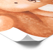 Eekhoorn Dierneurierij Poster Kinder Room Decor (Hoek)