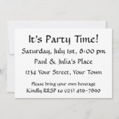 Eekhoorn Drink een cocktail bij Happy Hour Kaart (Achterkant)