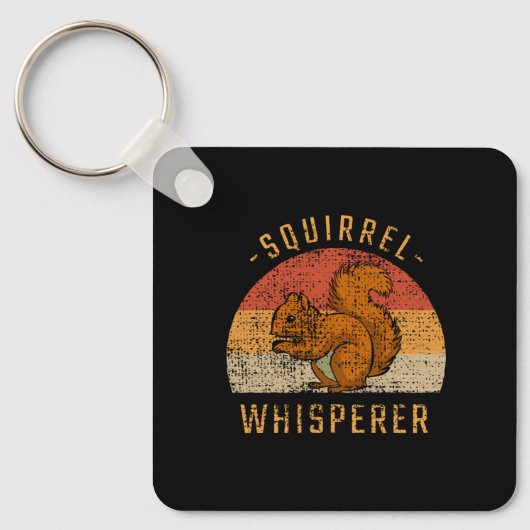 Eekhoorn - Eekhoorn Whisperer Sleutelhanger (Voorkant)
