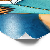 Eekhoorn Een boek lezen Foto Afdruk (Hoek)