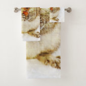 Eekhoorn Een eikel Bad Handdoek (Insitu)